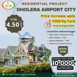 Invest In Dholera Smart City Book Plot At Just Under 5 Lakh