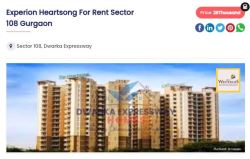 Experion Heartsong For Rent Sector 108 Gurgaon