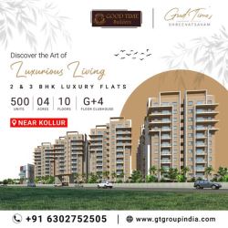 Kollur 2&3 BHK gated community apartments 