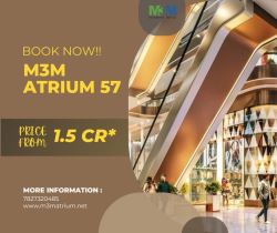 Open Accomplishment with M3M Atrium 57 - Business Space 