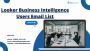 Targeted Data of Looker Business Intelligence Users Email Li