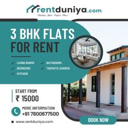 Find the Perfect 3 BHK Flat for Rent in Gurgaon