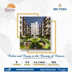 2 and 3BHK Flats in Bachupally | Skyon by Risinia