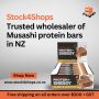 Trusted wholesaler of Musashi protein bars in NZ | S4S