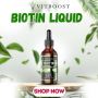 Vitboost Biotin Liquid – Promote Healthy Hair, Skin & Nails!