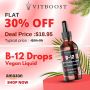 Vitboost B12 Liquid – Fast-Absorbing Energy & Wellness Suppo