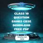 Class 10 Question Banks CBSE Download Free PDF