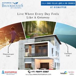 3 and 4bhk Villas Kismatpur | Shanta Sriram