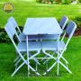 5-Piece Portable Folding Outdoor Dining Furniture Set