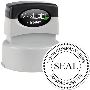 Premium MaxLight Massachusetts Corporate Seal Inked Stamp