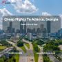 Cheap Flights To Atlanta, Georgia | +44-800-054-8309 | Book 