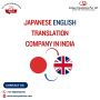 Top-Notch Japanese-English Translation Services in India