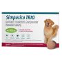 Upto 60% OFF on Simparica Trio Green for Dogs 44.1-88 lbs