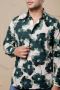 Buy Men's Green Floral Shirt From Deniyes