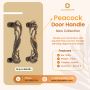 Pewter Finish Peacock Door Handles - Lightweight Shop Now!