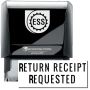 Return Receipt Requested Self-Inking Stamp - Lrg Narrow Font