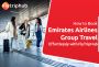 How to Book Emirates Airlines Group Travel Effortlessly with