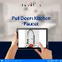 Pull Down Kitchen Faucet with Flexible Reach