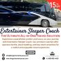 Sleeper Bus Rental & Entertainer Coach