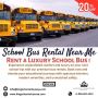 Affordable School Bus Rental Near Me