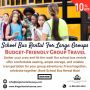 School Bus Rental For Large Groups