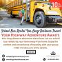 School Bus Rental For Long-Distance Travel