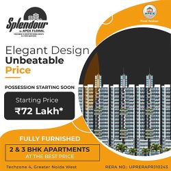 Buy 3 BHK Apartments in Greater Noida West by Apex Splendour