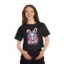 Graffiti Bunny Art Crop Top Edgy Streetwear Tee