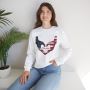 Patriotic USA Flag Trump Sweatshirt Unisex American Pride