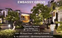 Embassy Grove Bangalore - Luxury 4 BHK Villas for Sale