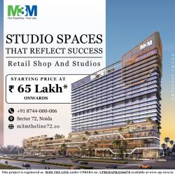 M3M The Line: Redefining Retail and Studio Spaces in Noida