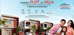 Luxury Villa Plots For Sale in Isnapur, Patanchervu