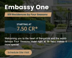 Embassy One in Bellary Road, Bangalore | Luxury Apartments