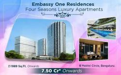 Embassy One bangalore Elegant Homes where Luxury Meets Good