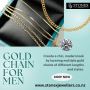 Fancy gold chains for men - Stonex Jewellers