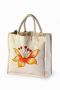 Reusable Printed Cotton Shopping Bags for Women