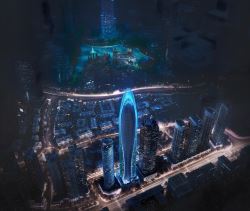 Mercedes Benz Places Dubai By Binghatti