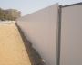 PVC Eco Fences in Construction Projects