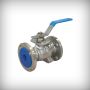 2 Piece Design Ball Valve Exporter in Ahmedabad Gujarat