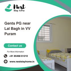  Gents PG near Lal Bagh in VV Puram