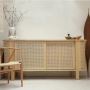 Refined Ash Wood Buffet: A Nismaaya Decor Original