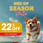 End of Season Sale: Get 22% Off All Pet Supplies Now!