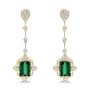 Green Tourmaline Earrings 