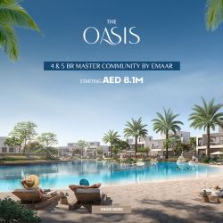 Waterfront Villas for Sale in The Oasis, Dubailand