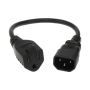  High-Quality C14 to NEMA 5-15R Power Cords for Reliable Con