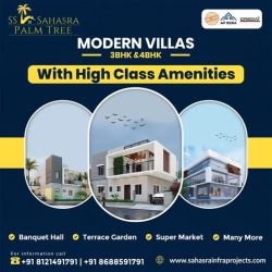 Court Amenities villas in Nandikutkur Road by SS Sahasra Pal