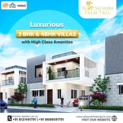 Sudireddypalli Road villas with Swimming Pool and Yoga Deck 