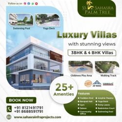 Landscaped Garden villas in Kurnool with Shuttle Badminton |