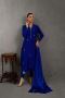 IZEL – Blue Silk Dress with Sequins by Shireen Lakdawala