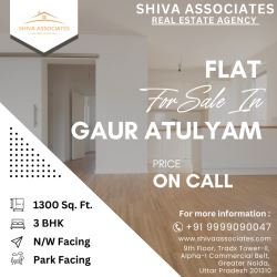 Flat for Sale in Gaur Atulyam, Omicron 1, Greater Noida.